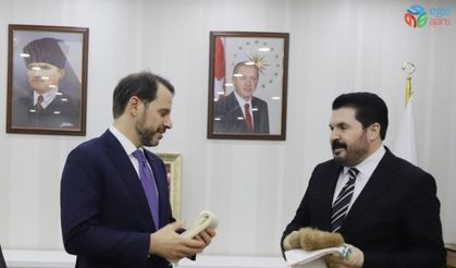 Ağrı Belediye Başkanı Sayan’dan Bakan Albayrak’a destek mesajı
