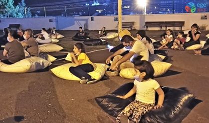 Açık Hava Sineması Altınova ve Zafer Mahallesi’ne konuk oldu