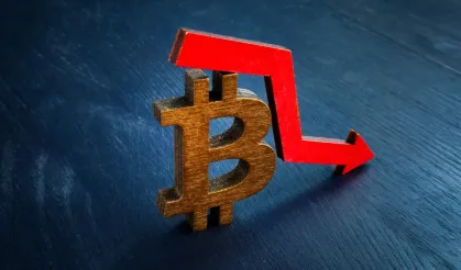Bitcoin'de sert geri çekilme