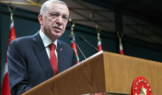 Cumhurbaşkanı Erdoğan, şehit ailesine taziye mesajı