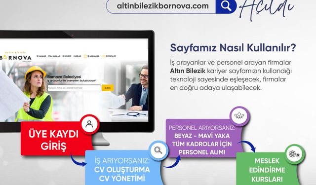 Bornova'da Altın Bilezik Kariyer Sayfası açıldı