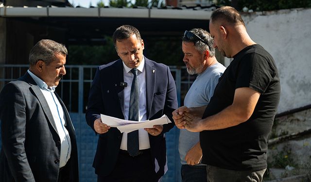 Bornova’nın yokuşları daha güvenli olacak  Altındağ’da beton yol seferberliği