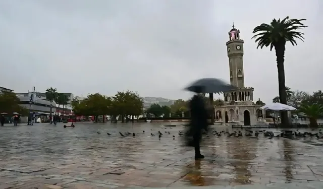 İzmir'in hava raporu... Önce sağanak, sonra güneş