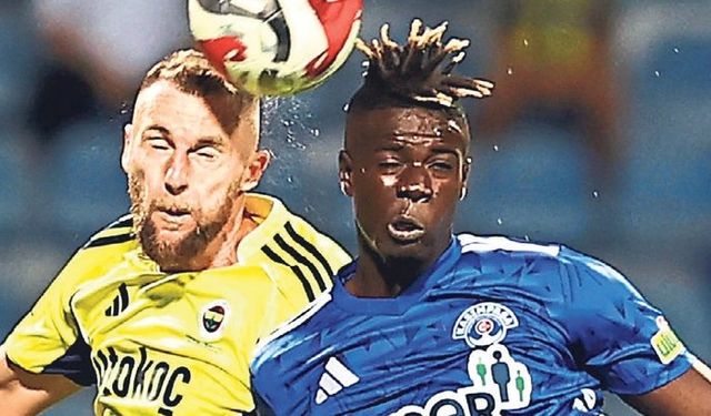 Fenerbahçe yine takıldı