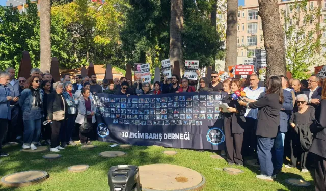 İzmir'de '10 Ekim' anması!