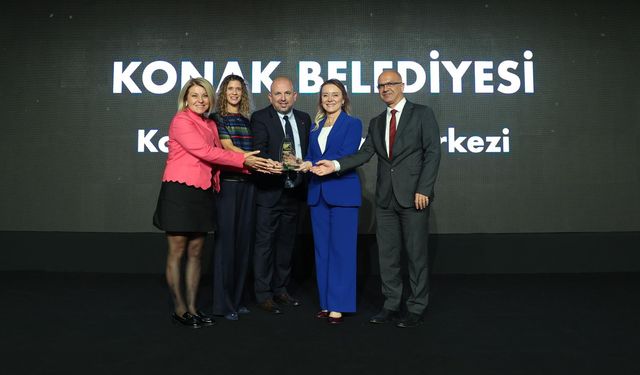 Konak'a, gururlandıran iş birliği ödülü