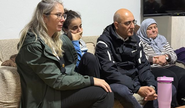 AK Partili Çankırı, Selde Kaybolan Kaptanoğlu'nun Ailesini Ziyaret Etti