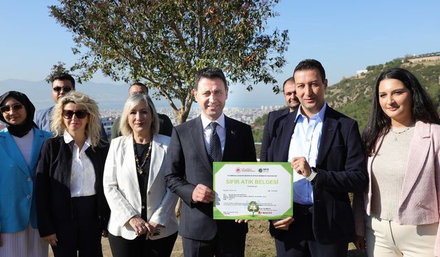 Bayraklı belediyesinden çevreci başarı -  ilçe geneli “sıfır atık belgesi” alındı