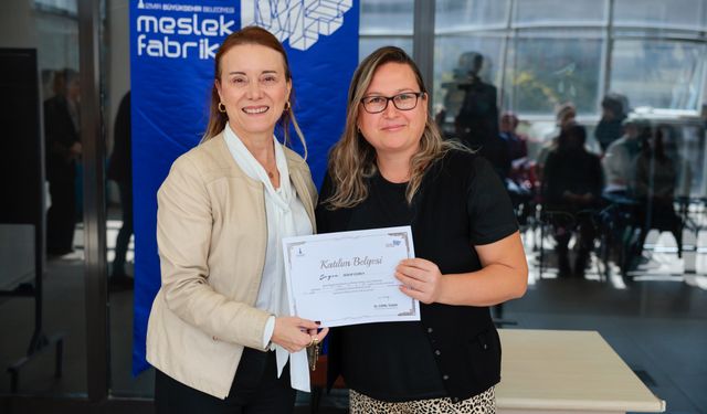 Konak’ın Hamur Ürünleri Yapımı Kursu mezunlarını verdi