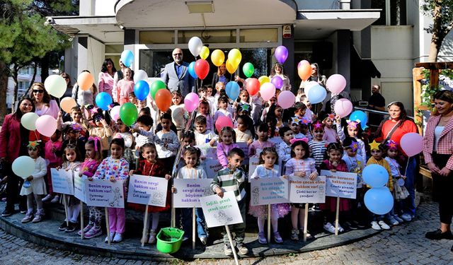 Bornova'da Çocuk Hakları Günü coşkusu
