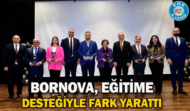 Bornova, eğitime desteğiyle fark yarattı