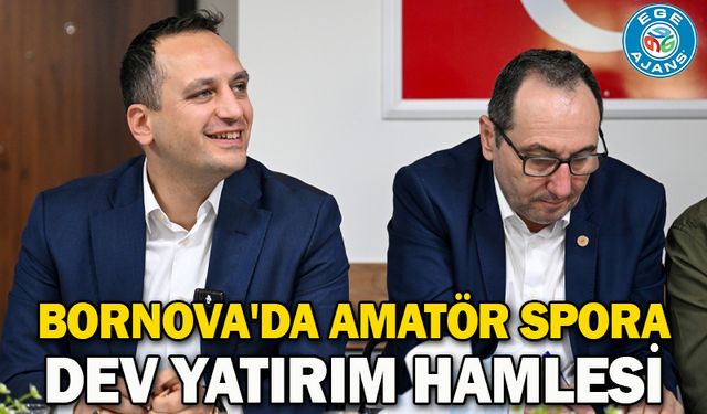 Bornova'da amatör spora dev yatırım hamlesi