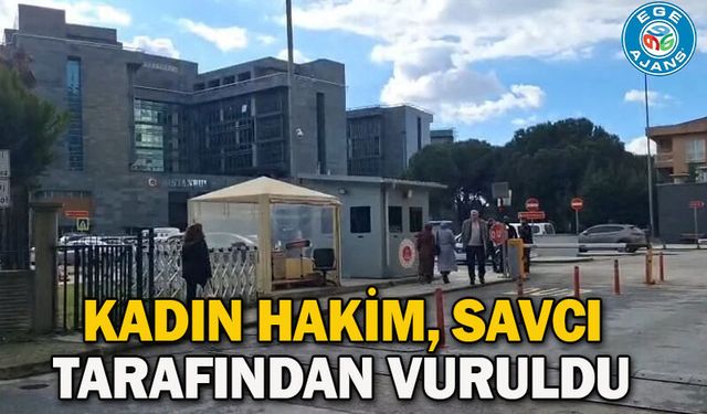 Kadın hakim, savcı tarafından vuruldu