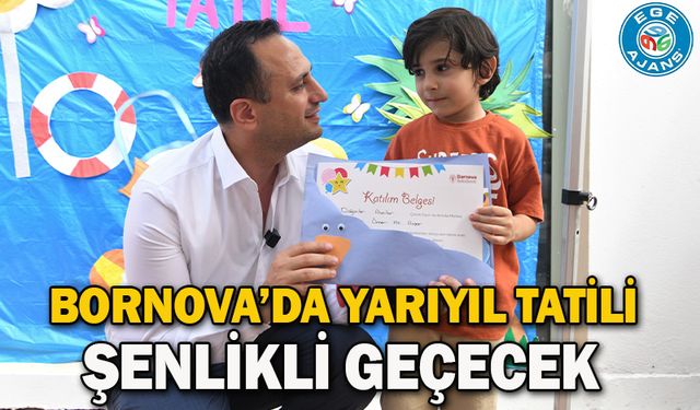 Bornova’da Yarıyıl Tatili şenlikli geçecek