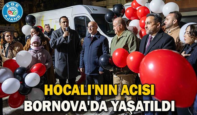 Hocalı'nın Acısı Bornova'da Yaşatıldı