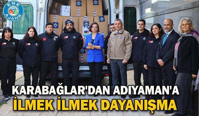 Karabağlar'dan Adıyaman'a İlmek İlmek Dayanışma