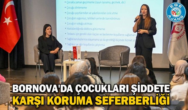 Bornova'da çocukları şiddete karşı koruma seferberliği