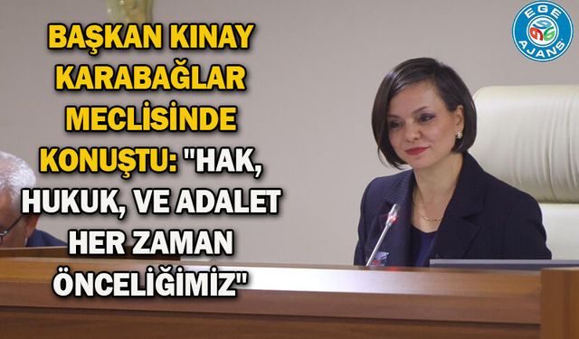 Başkan Kınay Karabağlar Meclisinde Konuştu: "Hak, Hukuk, ve Adalet Her Zaman Önceliğimiz"