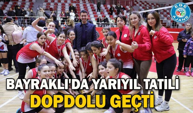Bayraklı'da Yarıyıl Tatili Dopdolu Geçti