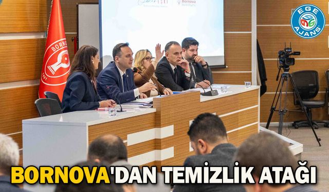 Bornova'dan temizlik atağı