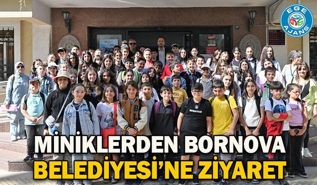 Miniklerden Bornova Belediyesi’ne ziyaret