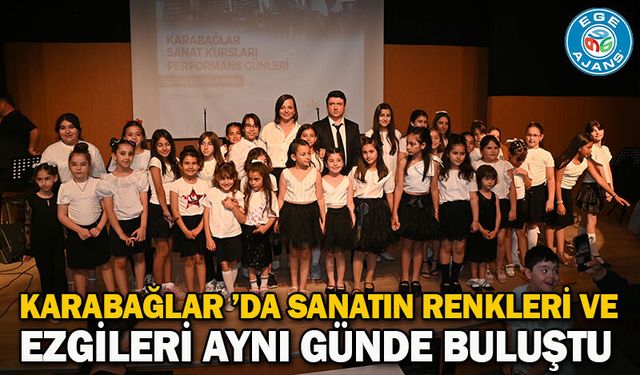 Karabağlar ’da Sanatın Renkleri ve Ezgileri Aynı Günde Buluştu