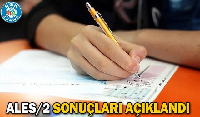 ALES/2 sonuçları açıklandı
