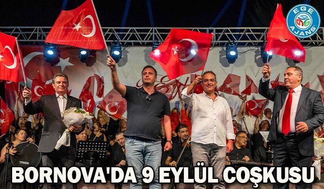 Bornova'da 9 Eylül coşkusu