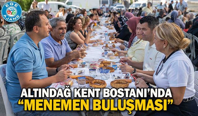 Altındağ Kent Bostanı’nda “Menemen Buluşması”
