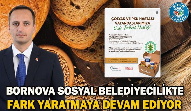 Bornova sosyal belediyecilikte fark yaratmaya devam ediyor