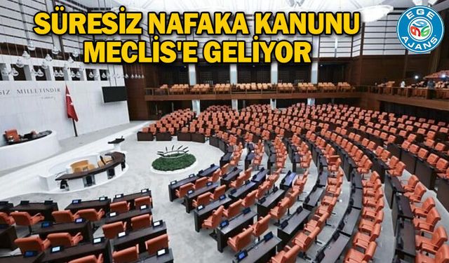 Süresiz nafaka kanunu Meclis'e geliyor