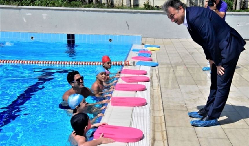 Başkan İduğ’dan Bornova’ya yeni yüzme havuzları müjdesi