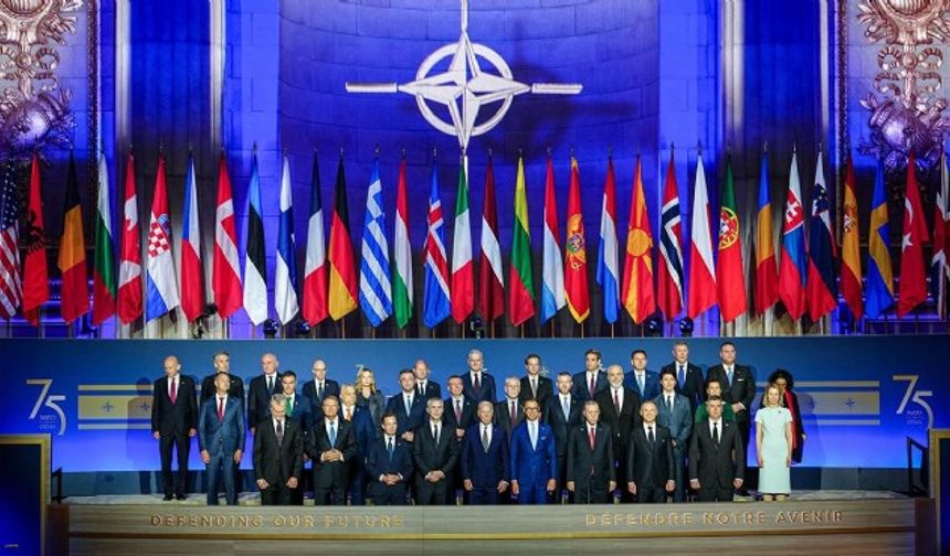 NATO Zirvesi, 75. yıl kutlamasıyla başladı!