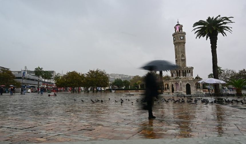 İzmir'e sağanak uyarısı!