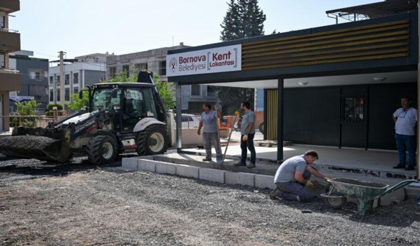 Bornova'da asfalt seferberliği