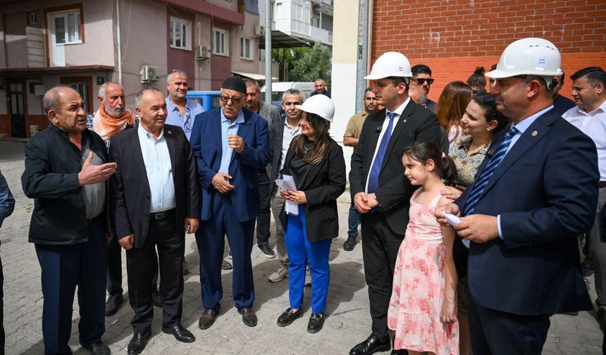 Başkan Eşki ve Milletvekili Arslan sahada