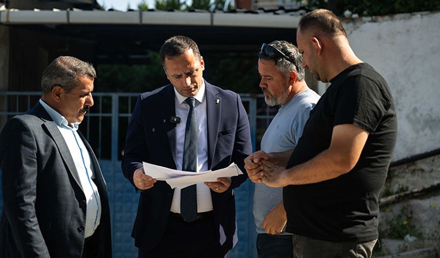 Bornova’nın yokuşları daha güvenli olacak  Altındağ’da beton yol seferberliği