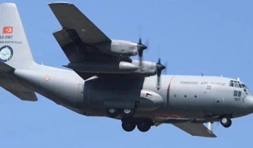 O uçağa 6 ton F-16 parçası yüklenmiş!