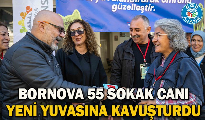 Bornova 55 sokak canı yeni yuvasına kavuşturdu
