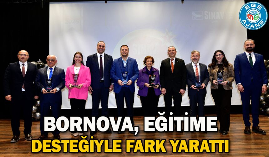 Bornova, eğitime desteğiyle fark yarattı