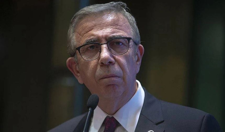 Mansur Yavaş'tan 'su krizine' ilişkin açıklama