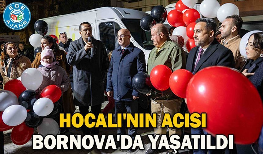 Hocalı'nın Acısı Bornova'da Yaşatıldı