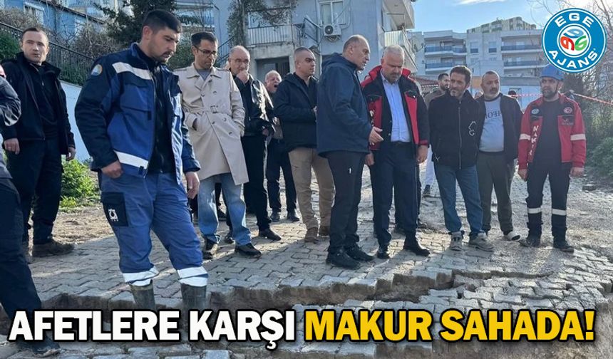 Afetlere karşı MAKUR sahada!