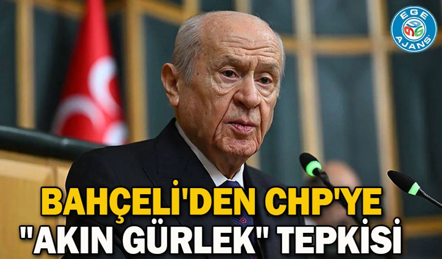 Bahçeli'den CHP'ye "Akın Gürlek" tepkisi