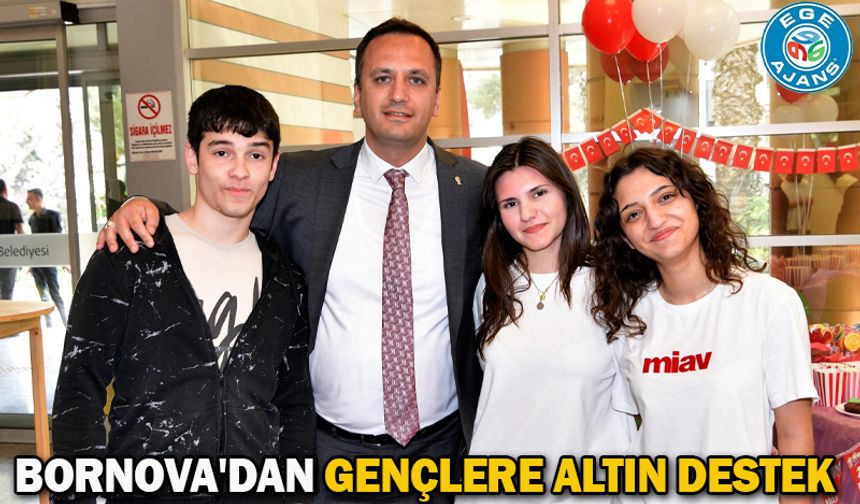Bornova'dan Gençlere Altın Destek