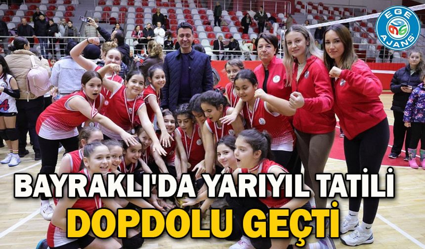 Bayraklı'da Yarıyıl Tatili Dopdolu Geçti
