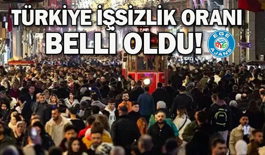 Türkiye işsizlik oranı belli oldu!