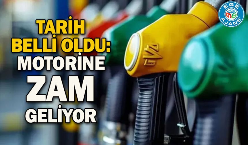 Tarih belli oldu: Motorine zam geliyor