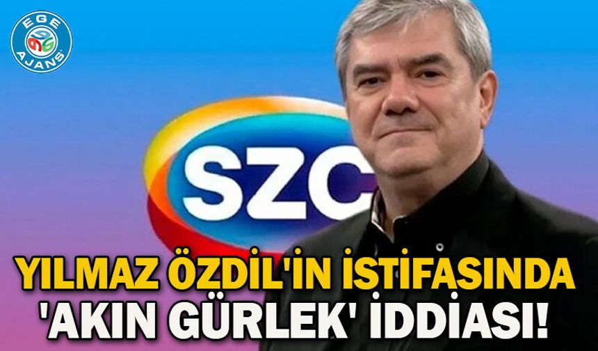 Yılmaz Özdil'in istifasında 'Akın Gürlek' iddiası!