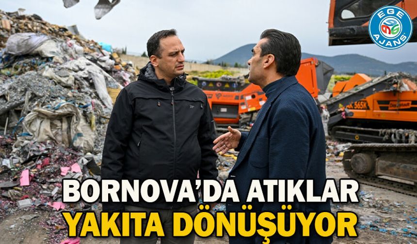 Bornova’da atıklar yakıta dönüşüyor